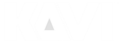 KAVI White Logo