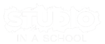 Studio in a School White Logo