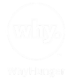 Why Hunger White Logo