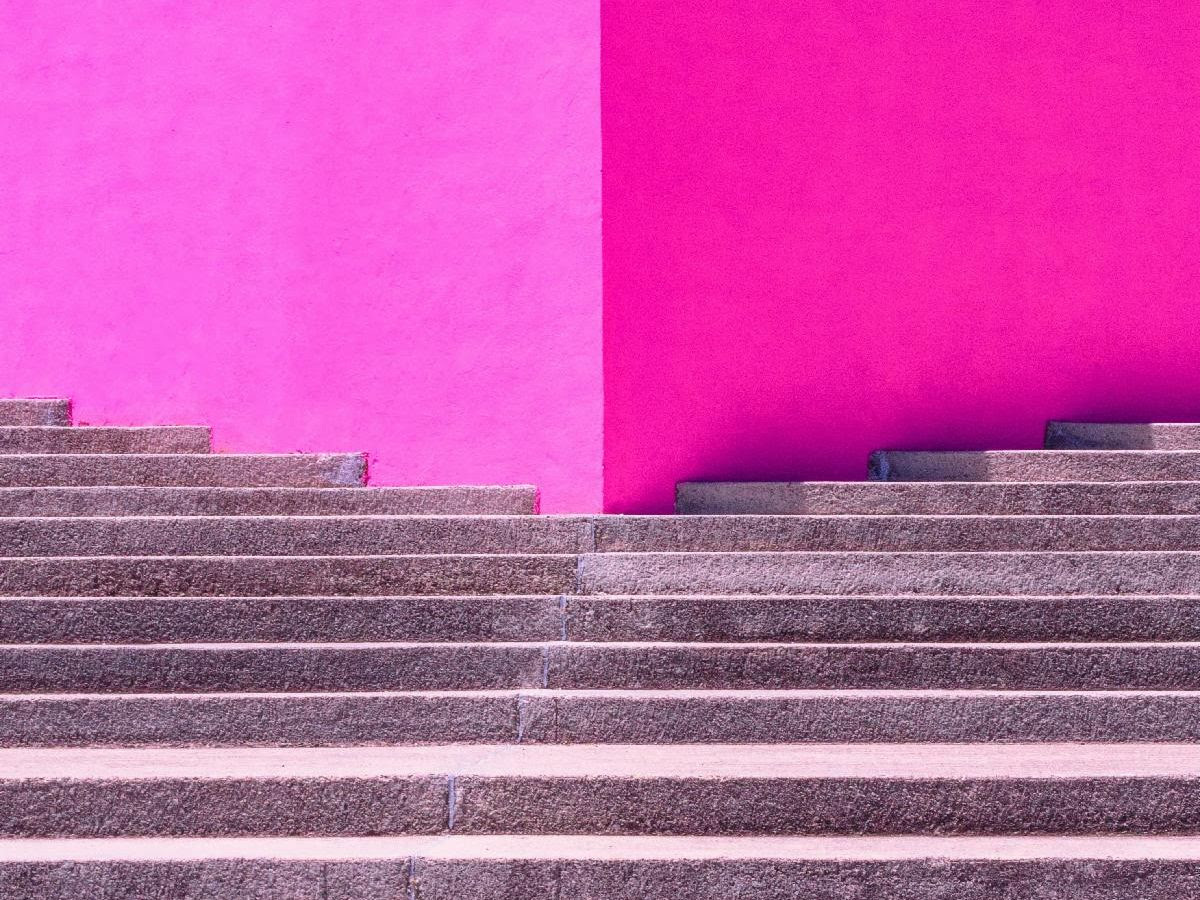 Pink Stairs 4x3